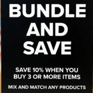 BUNDLE & SAVE ON 2 OR MORE ITEMS FROM $5.
